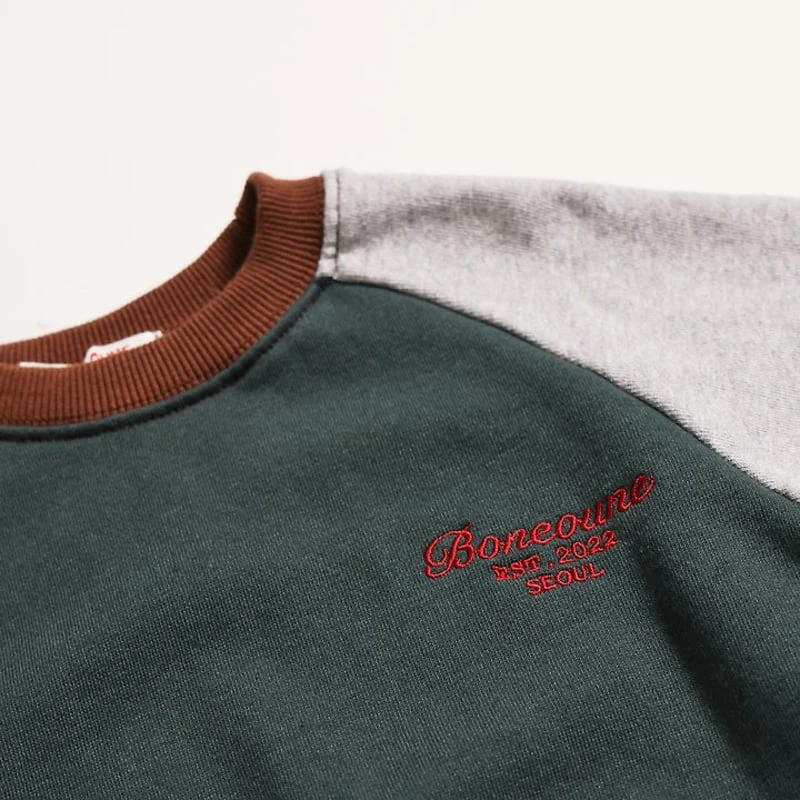 Boneoune - Korean Children Fashion - #childofig - Crayon Raglan Sweatshirts - 8
