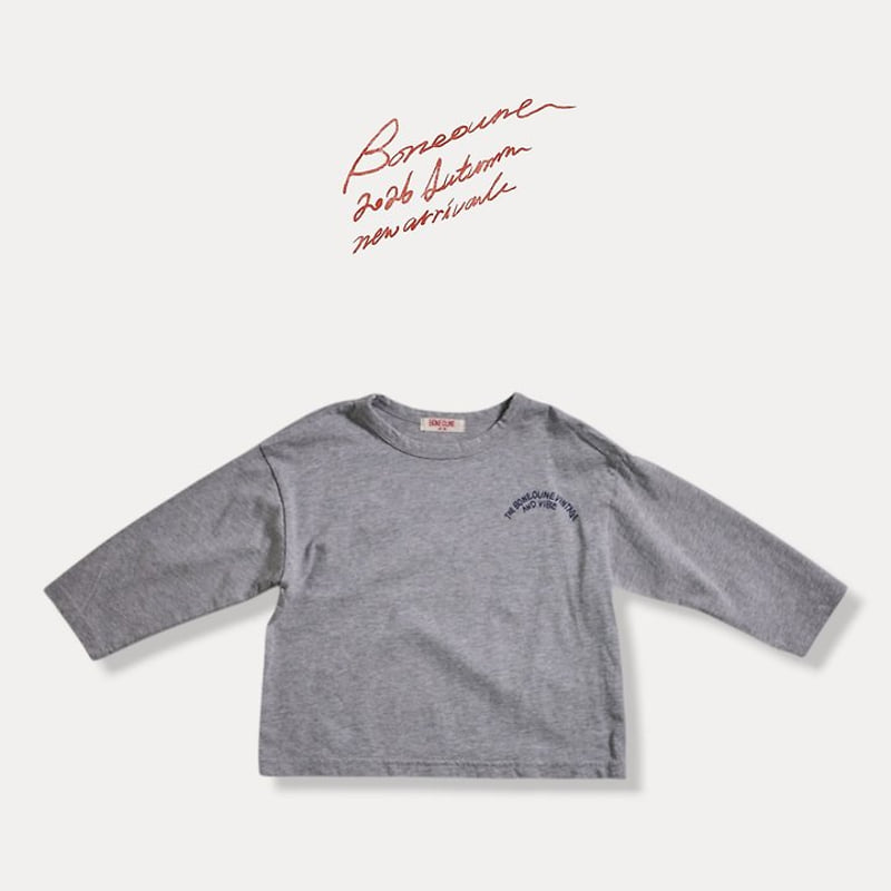 Boneoune - Korean Children Fashion - #childofig - Bone Bio Single Tee - 5