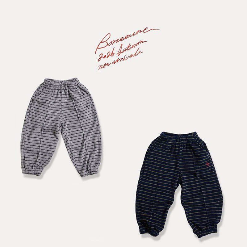 Boneoune - Korean Children Fashion - #childofig - Mario Jogger Pants