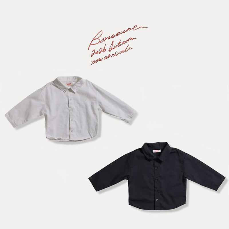 Boneoune - Korean Children Fashion - #childofig - Oxford Shirt