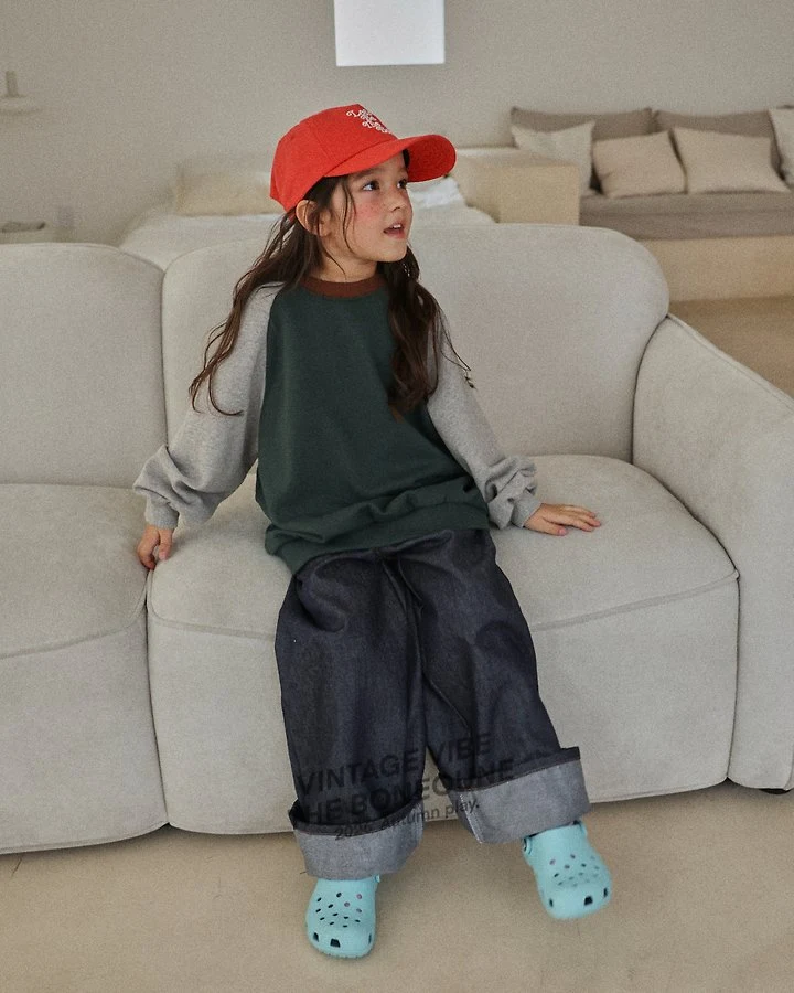 Boneoune - Korean Children Fashion - #designkidswear - Crayon Raglan Sweatshirts - 11