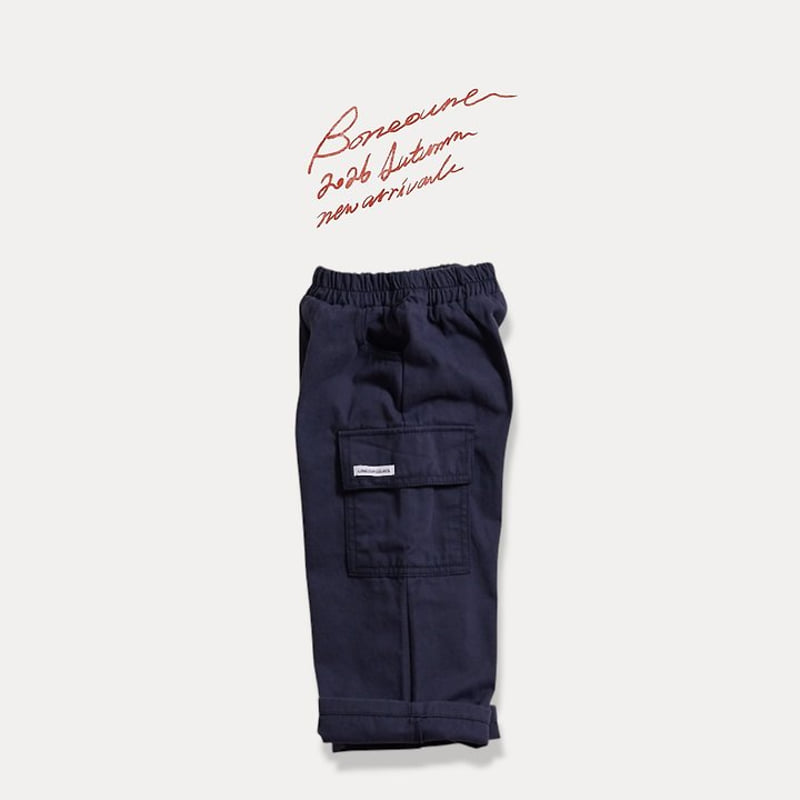 Boneoune - Korean Children Fashion - #designkidswear - Cotton Bio Cargo Pants - 9