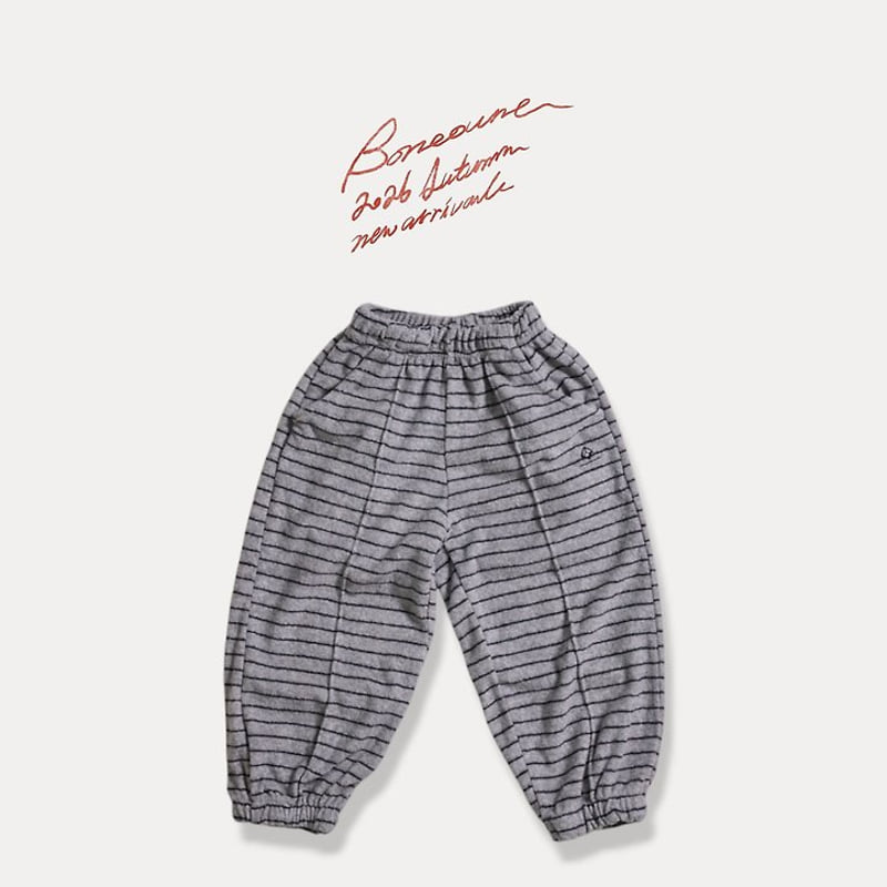Boneoune - Korean Children Fashion - #childrensboutique - Mario Jogger Pants - 4