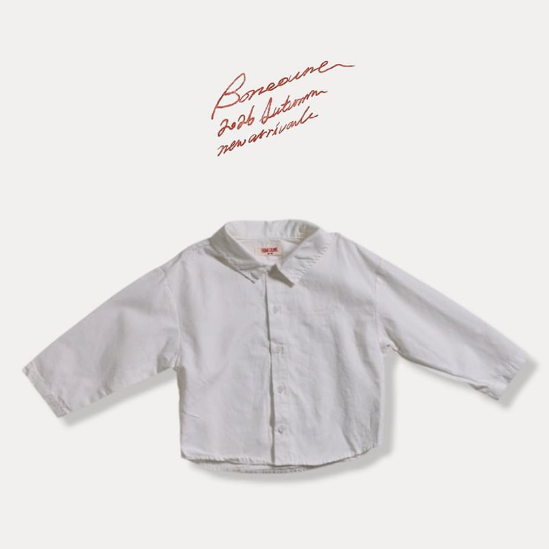 Boneoune - Korean Children Fashion - #designkidswear - Oxford Shirt - 3