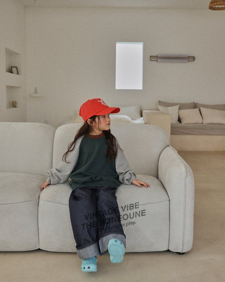 Boneoune - Korean Children Fashion - #discoveringself - Crayon Raglan Sweatshirts - 12
