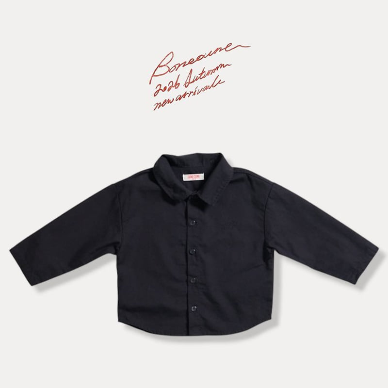 Boneoune - Korean Children Fashion - #designkidswear - Oxford Shirt - 4