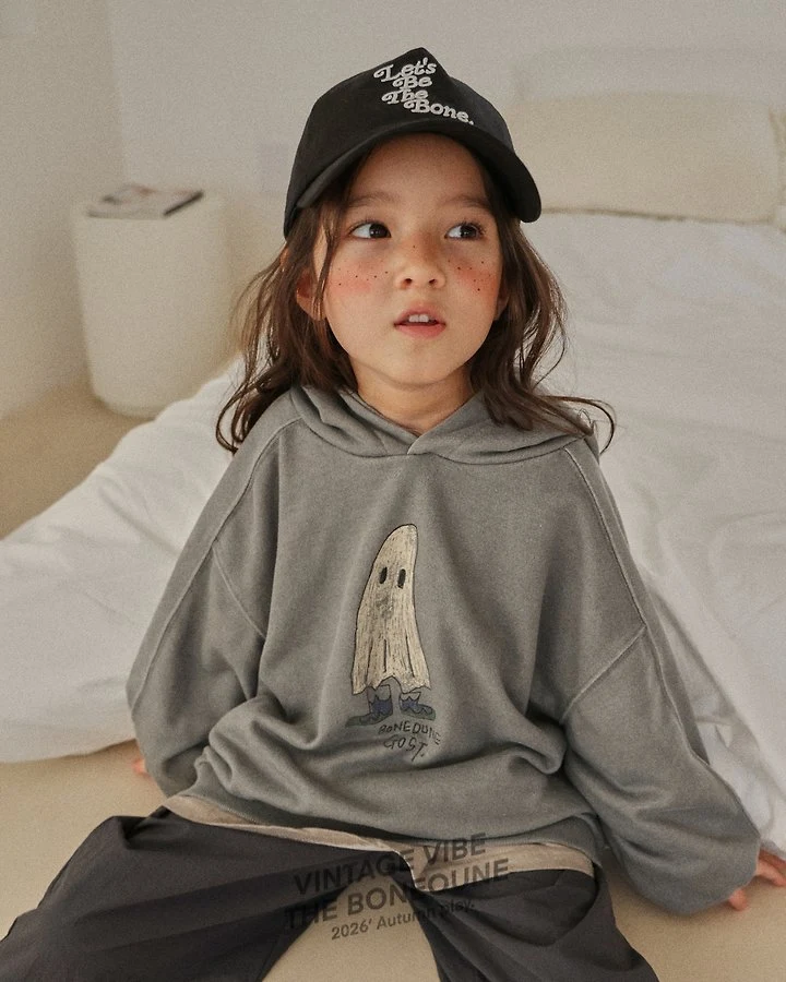 Boneoune - Korean Children Fashion - #discoveringself - Ghost Hood Tee - 3