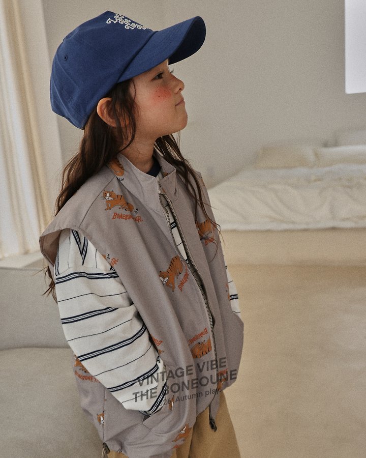 Boneoune - Korean Children Fashion - #discoveringself - Tiger Vest - 9