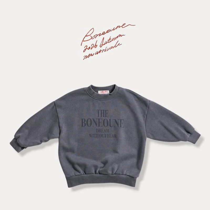 Boneoune - Korean Children Fashion - #discoveringself - Dream Pigment Sweatshirts - 3