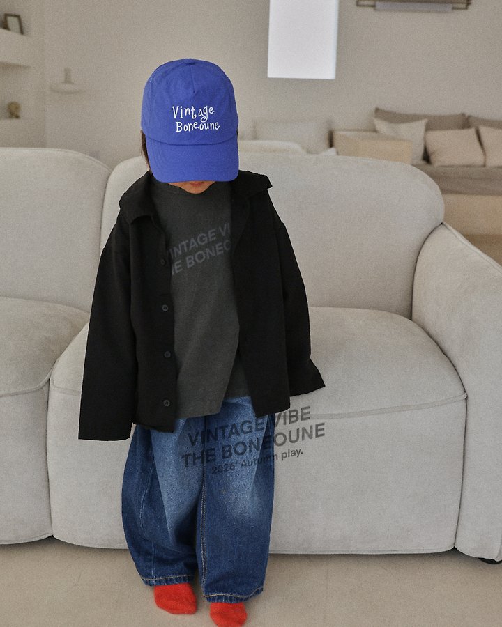 Boneoune - Korean Children Fashion - #kidsshorts - Vintage Layered Tee - 9
