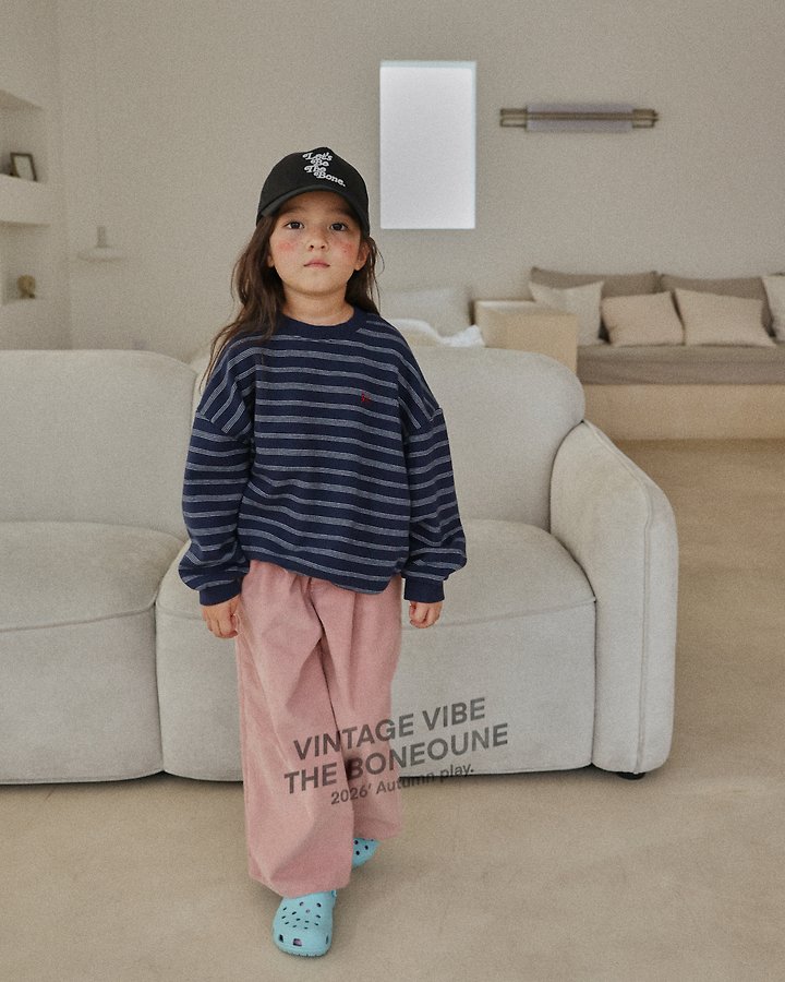 Boneoune - Korean Children Fashion - #kidsshorts - Friends Corduroy Pants - 9