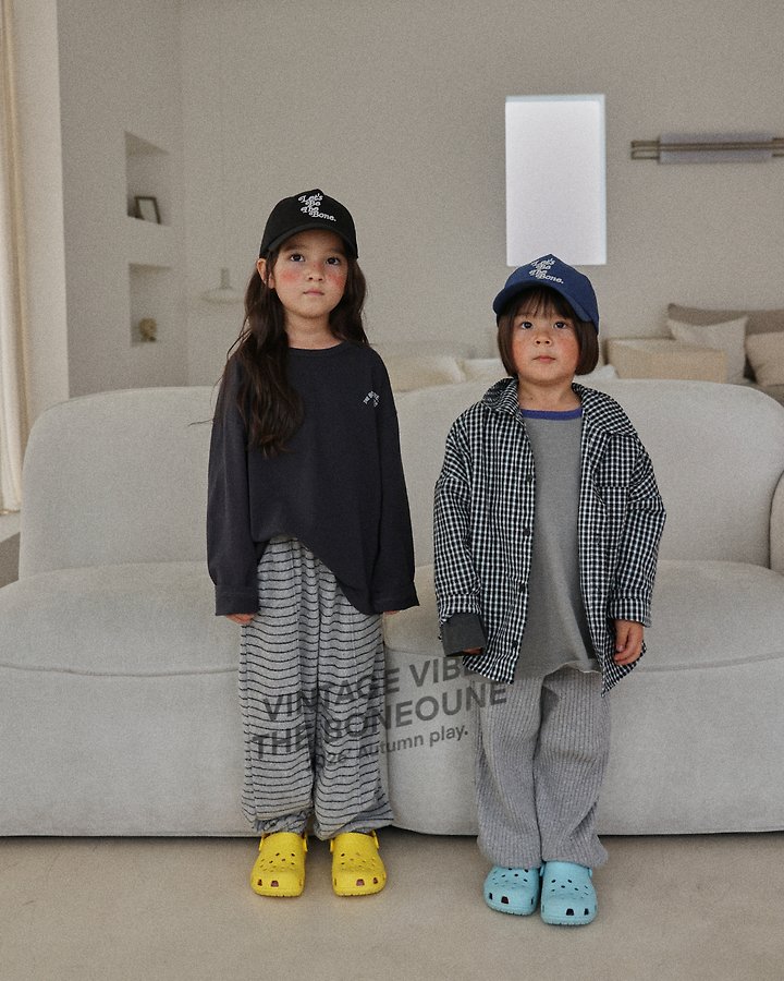 Boneoune - Korean Children Fashion - #kidsstore - River Rib Jogger Pants - 11
