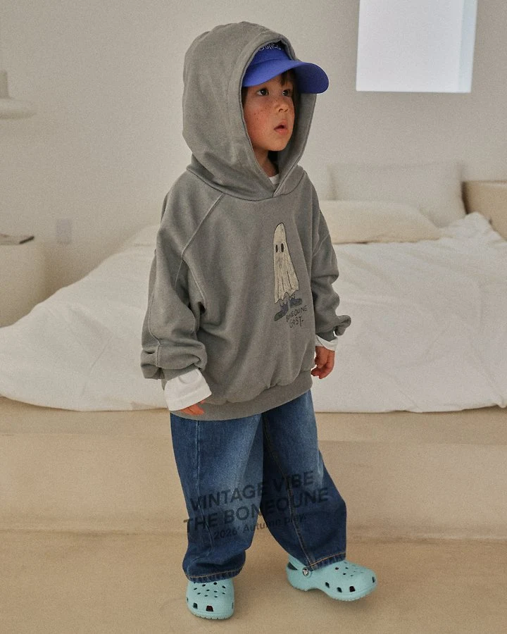 Boneoune - Korean Children Fashion - #kidsstore - Ghost Hood Tee - 6
