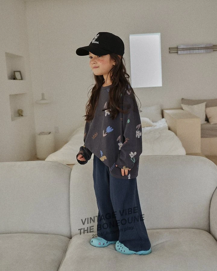 Boneoune - Korean Children Fashion - #kidzfashiontrend - Chello Flower Single Tee - 8