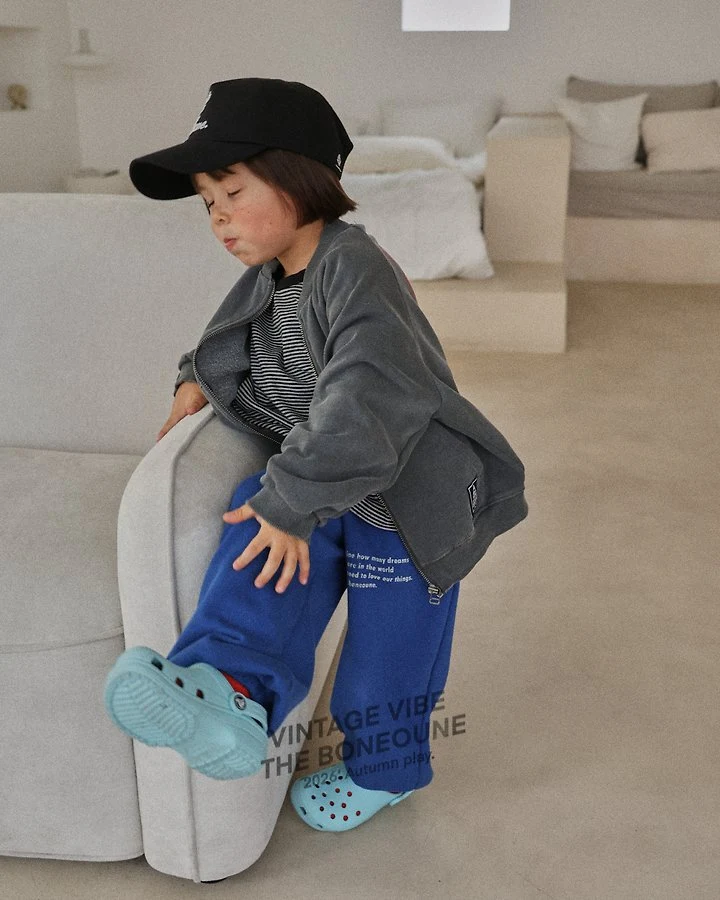 Boneoune - Korean Children Fashion - #kidzfashiontrend - Autumn Stripe Tee - 12