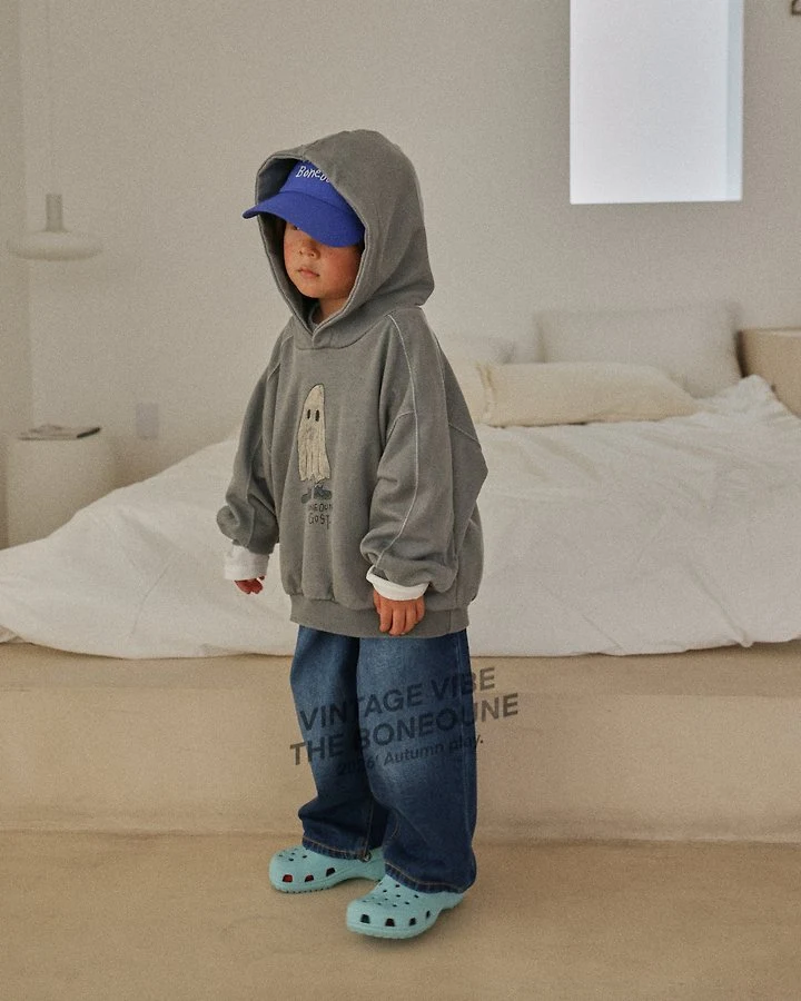 Boneoune - Korean Children Fashion - #kidzfashiontrend - Ghost Hood Tee - 7