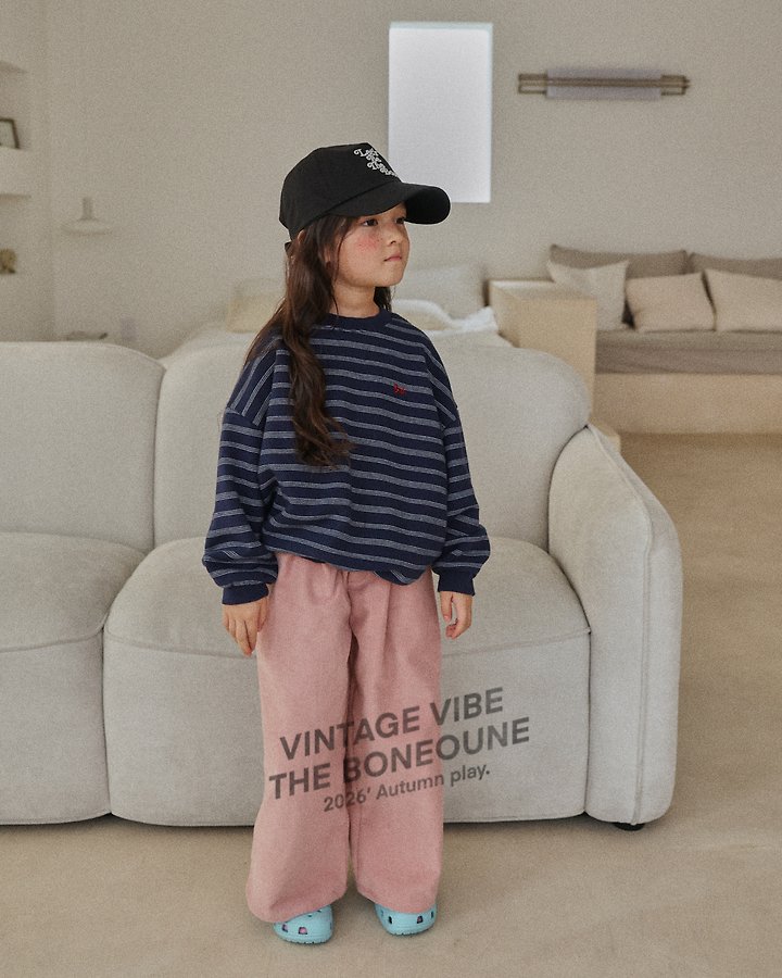 Boneoune - Korean Children Fashion - #kidzfashiontrend - Friends Corduroy Pants - 11