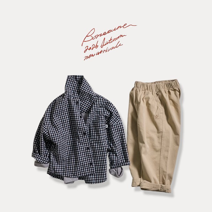 Boneoune - Korean Children Fashion - #Kfashion4kids - Daily Cotton Pants - 4