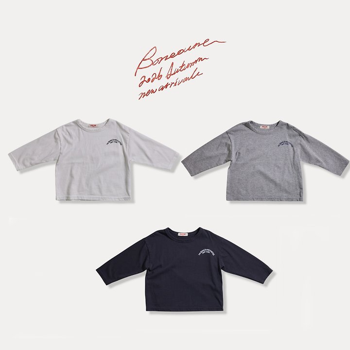 Boneoune - Korean Children Fashion - #littlefashionista - Bone Bio Single Tee