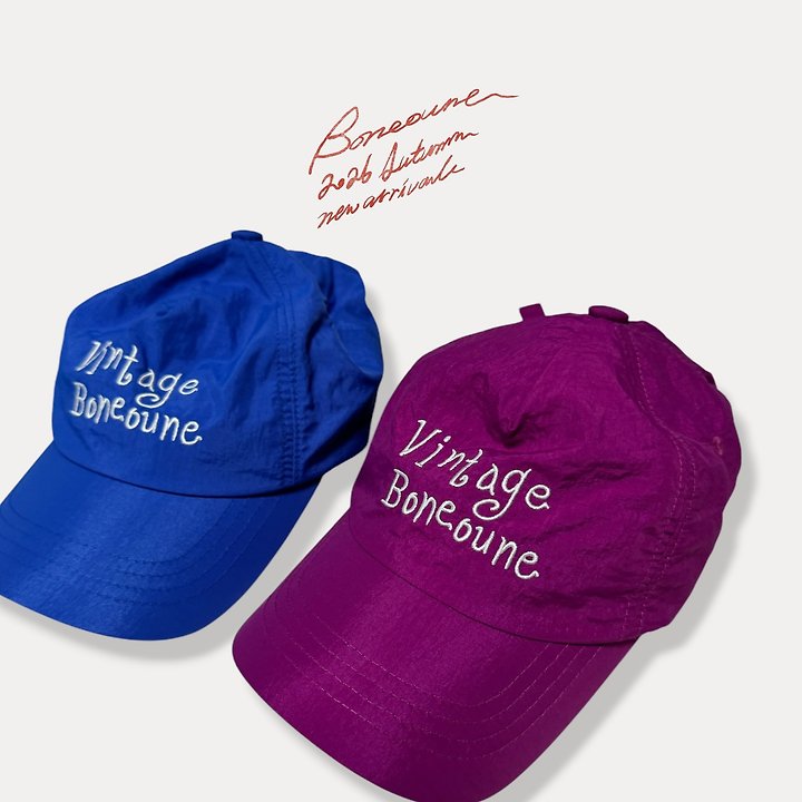 Boneoune - Korean Children Fashion - #magicofchildhood - Vintage Nylon Cap - 3
