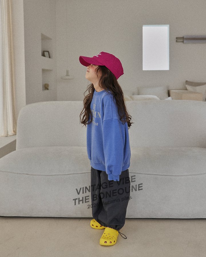 Boneoune - Korean Children Fashion - #minifashionista - Dream Pigment Sweatshirts - 11