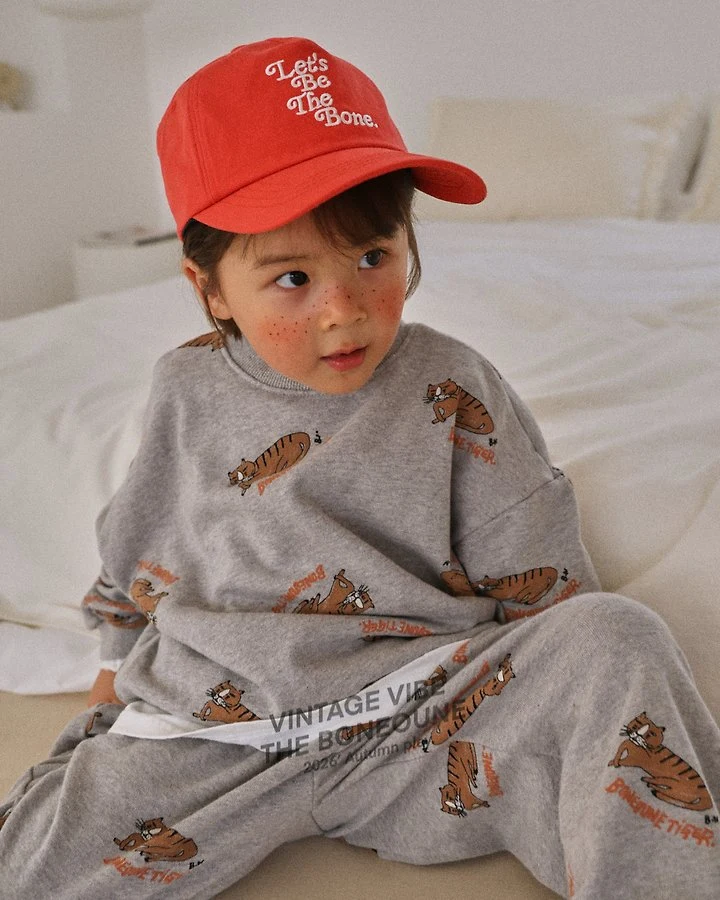 Boneoune - Korean Children Fashion - #minifashionista - Tiger Graphic Jogger Pants - 10