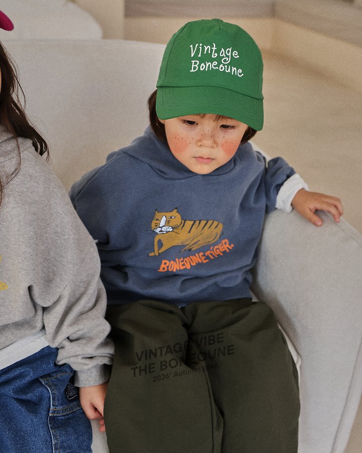 Boneoune - Korean Children Fashion - #minifashionista - Pigment Tiger Hood Top - 9