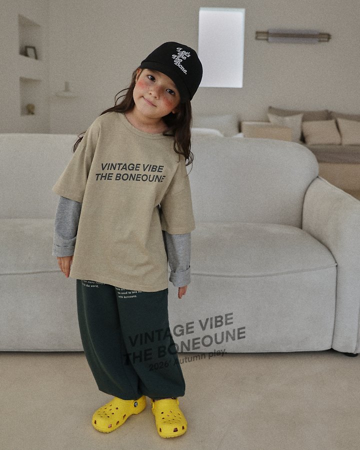 Boneoune - Korean Children Fashion - #prettylittlegirls - Knit Jogger Pants - 10