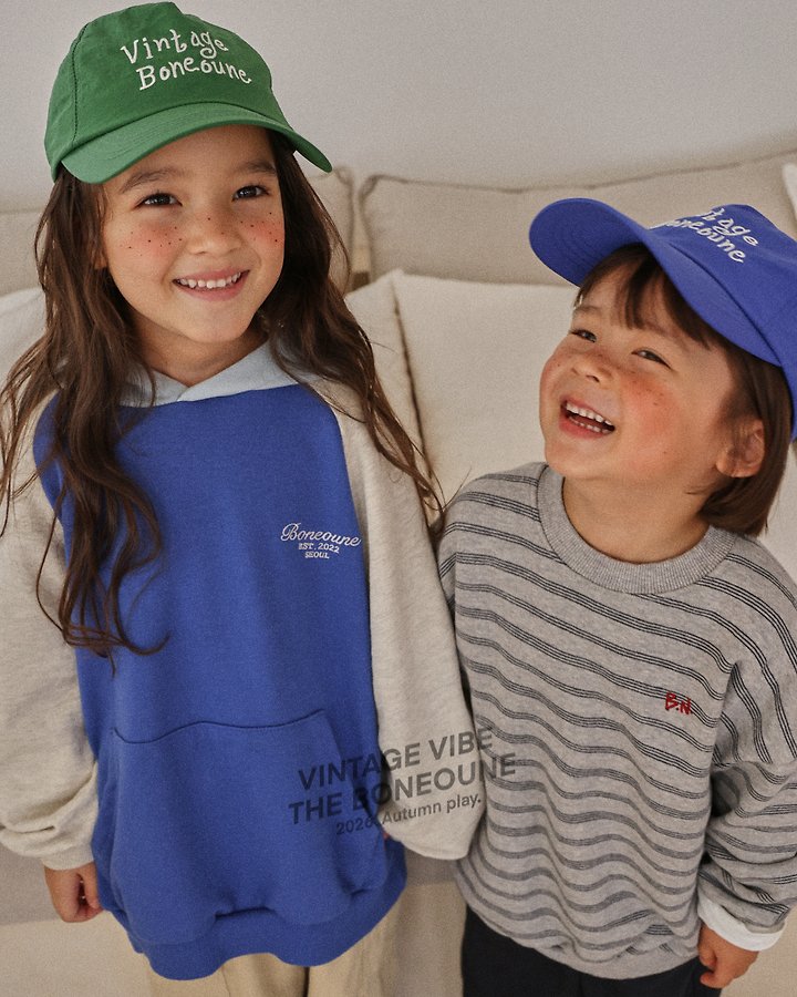 Boneoune - Korean Children Fashion - #prettylittlegirls - Three Colors Hoodie - 11