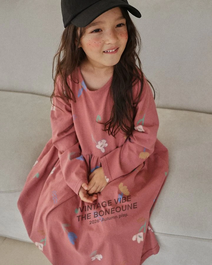 Boneoune - Korean Children Fashion - #prettylittlegirls - Chello Flower One-piece - 9