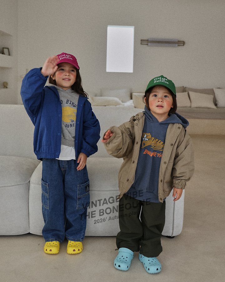 Boneoune - Korean Children Fashion - #prettylittlegirls - Pigment Tiger Hood Top - 10