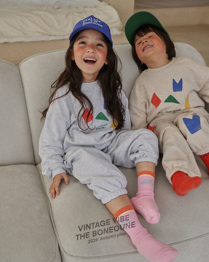 Boneoune - Korean Children Fashion - #todddlerfashion - Shape Sweatshirts - 12