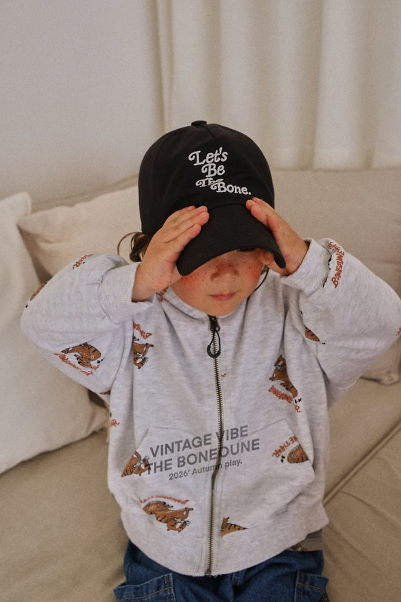 Boneoune - Korean Children Fashion - #toddlerclothing - Lion Graphic Hood Zip-up - 11