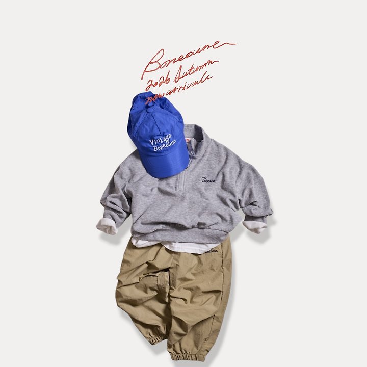 Boneoune - Korean Children Fashion - #toddlerclothing - Two Turn Nylon Jogger Pants - 6