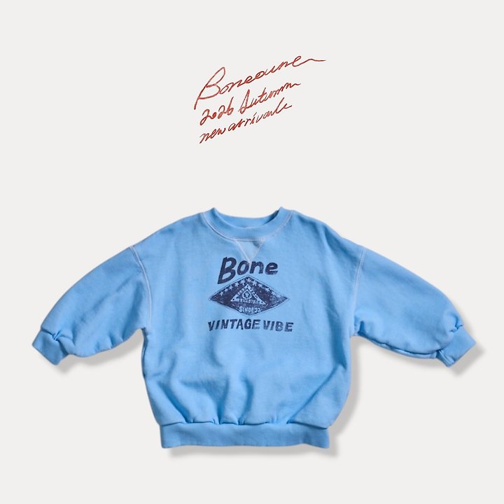 Boneoune - Korean Children Fashion - #toddlerclothing - Team Pigment Sweatshirts - 3