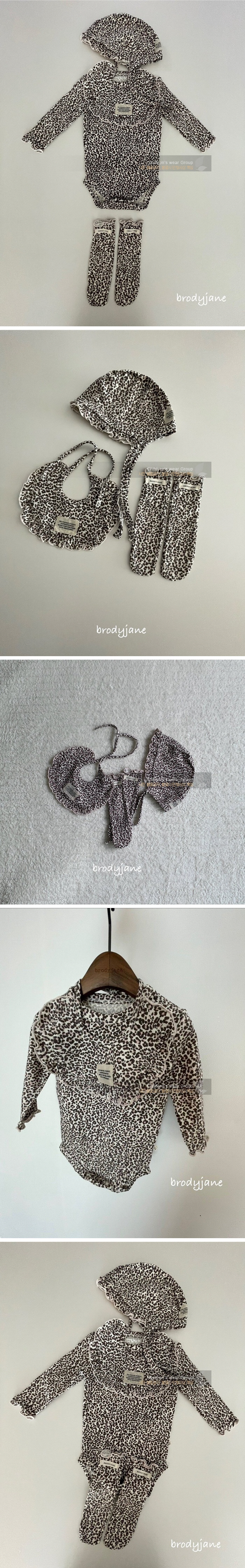 Brody Jane - Korean Baby Fashion - #babyclothing - Pink Leo Bib