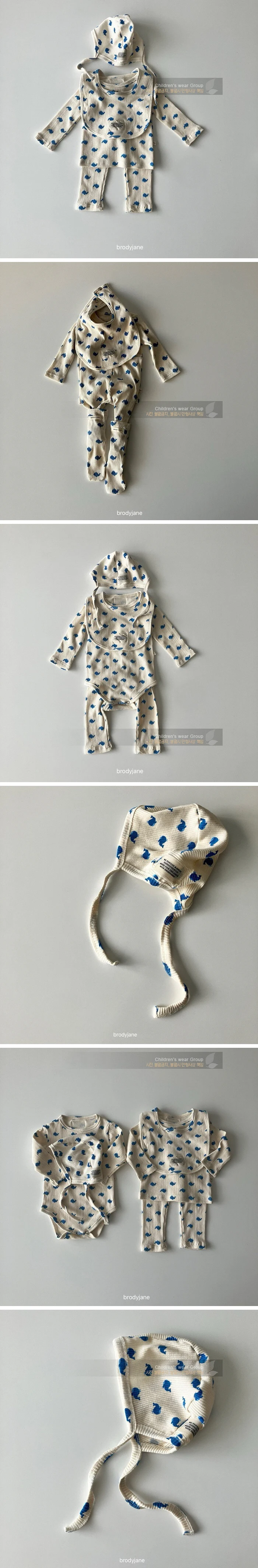Brody Jane - Korean Baby Fashion - #onlinebabyshop - Blue Whale Bonnet
