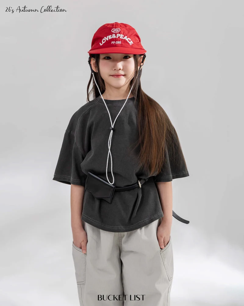 Bucket List - Korean Children Fashion - #Kfashion4kids - Dying Short Sleeved Tee - 11