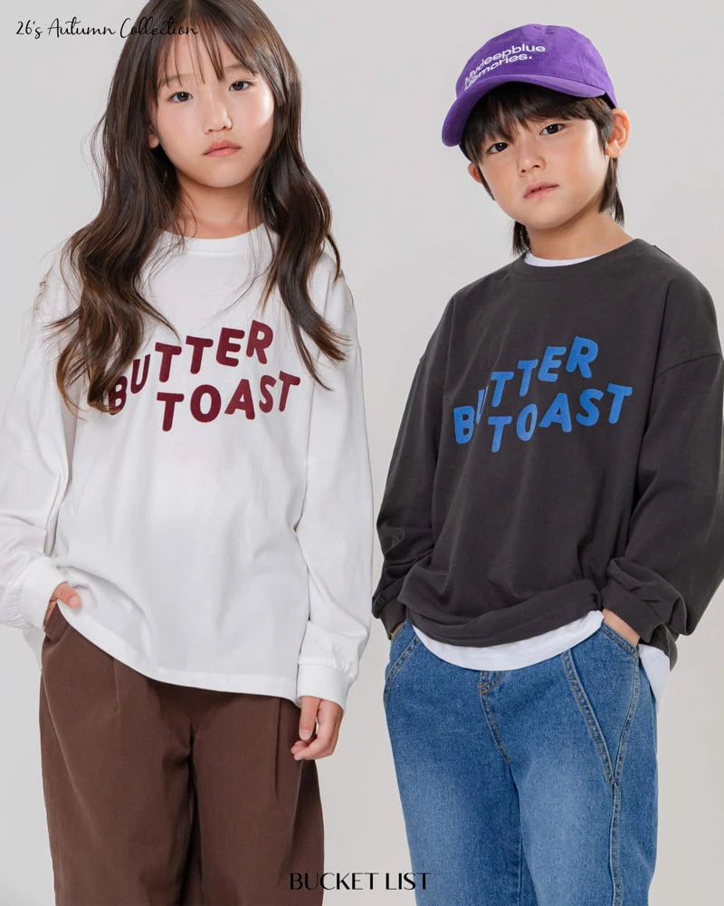 Bucket List - Korean Children Fashion - #Kfashion4kids - Butter Toaster Tee - 9