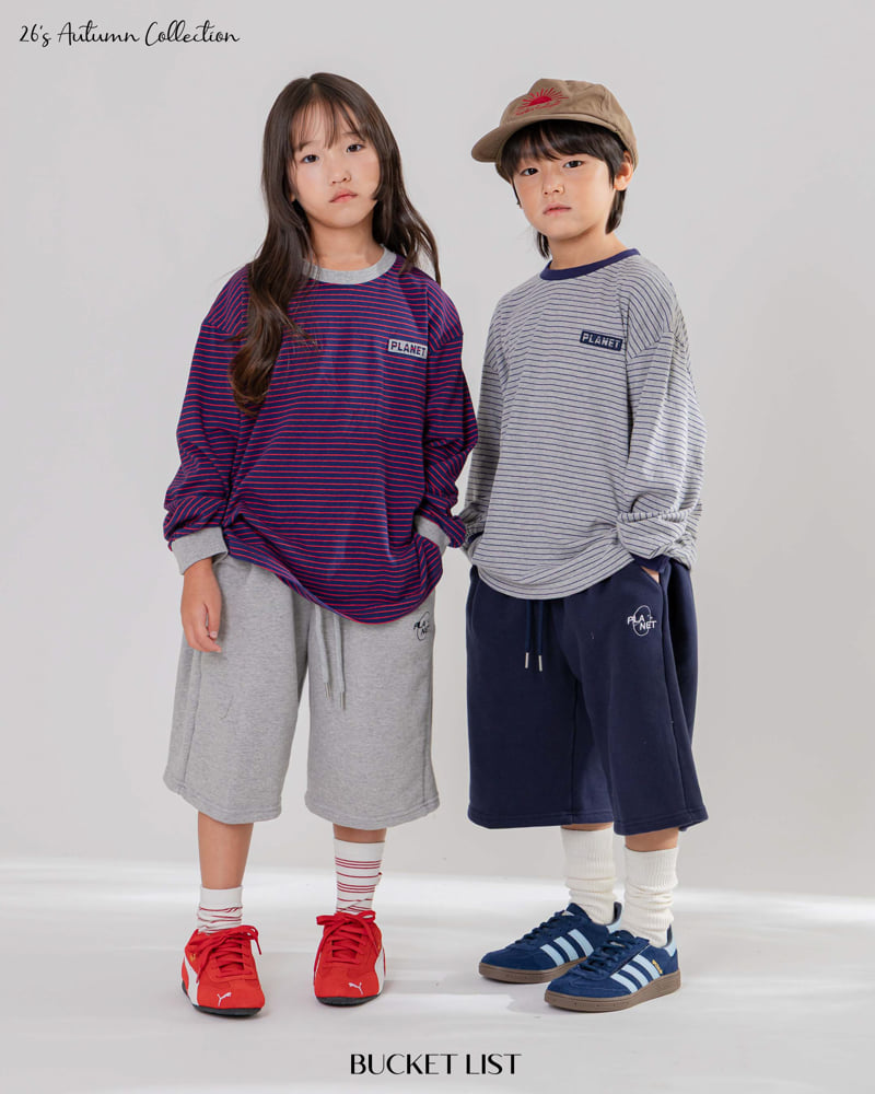 Bucket List - Korean Children Fashion - #Kfashion4kids - Flat Bermuda Pants - 10