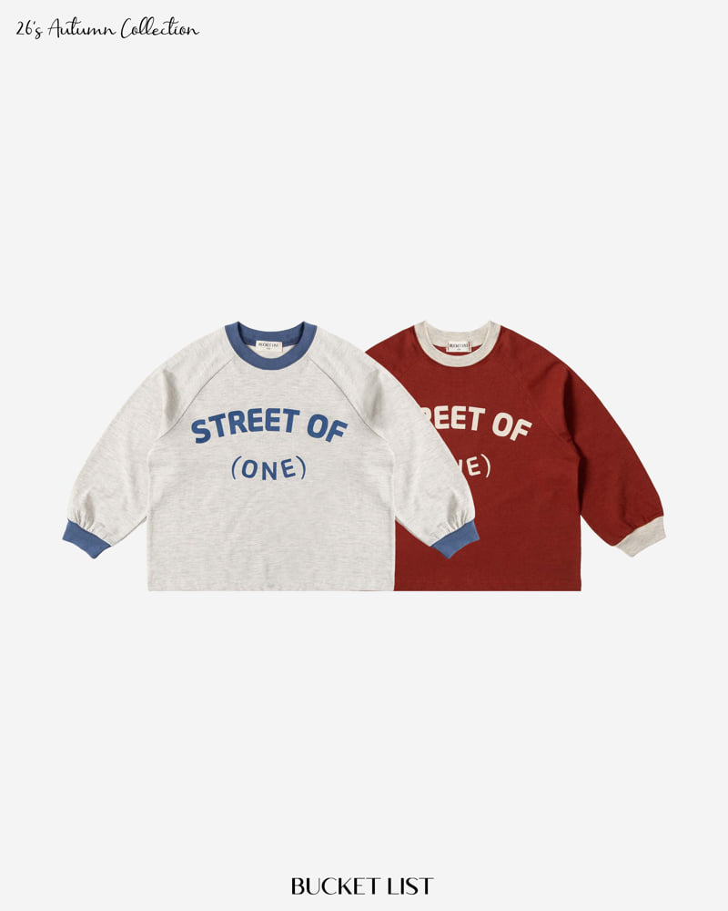 Bucket List - Korean Children Fashion - #Kfashion4kids - Street Raglan Tee - 5