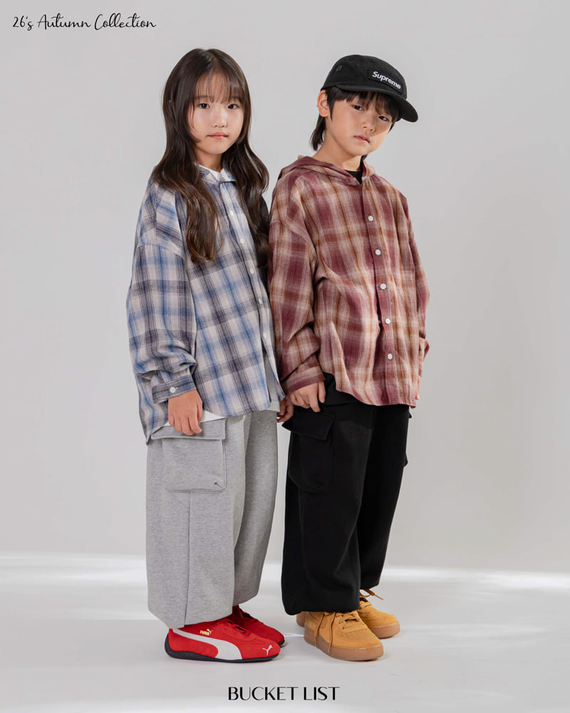 Bucket List - Korean Children Fashion - #childofig - Embo Cargo Jogger Pants - 8