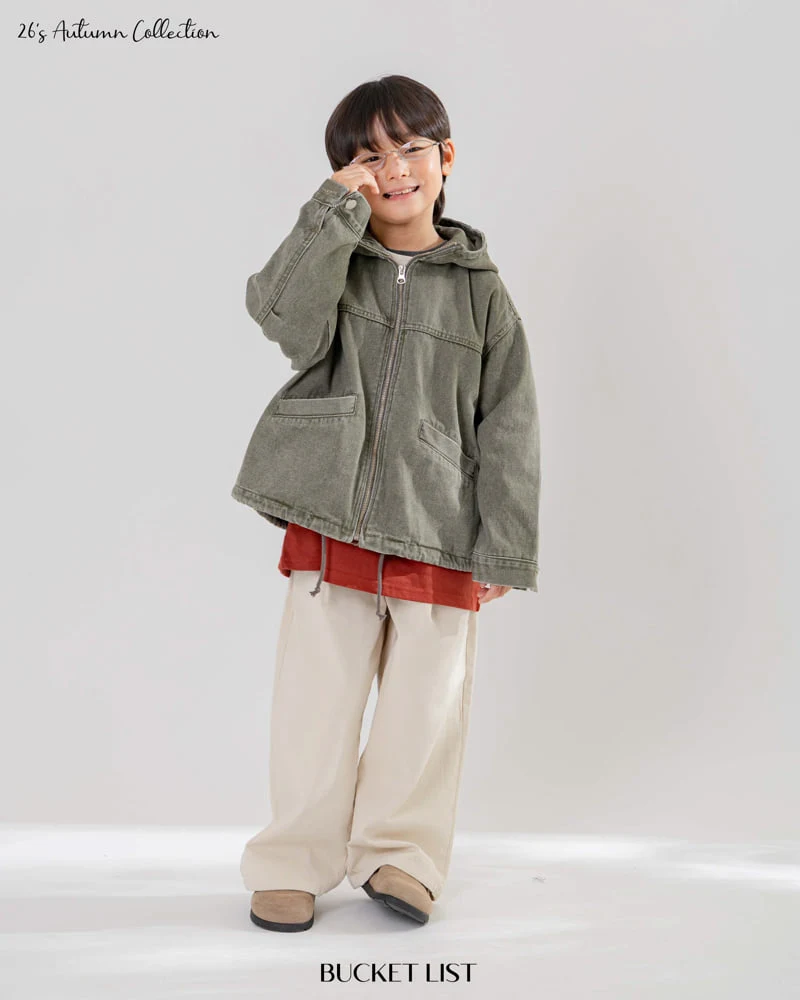 Bucket List - Korean Children Fashion - #childofig - Catch On Hood Jumper - 7