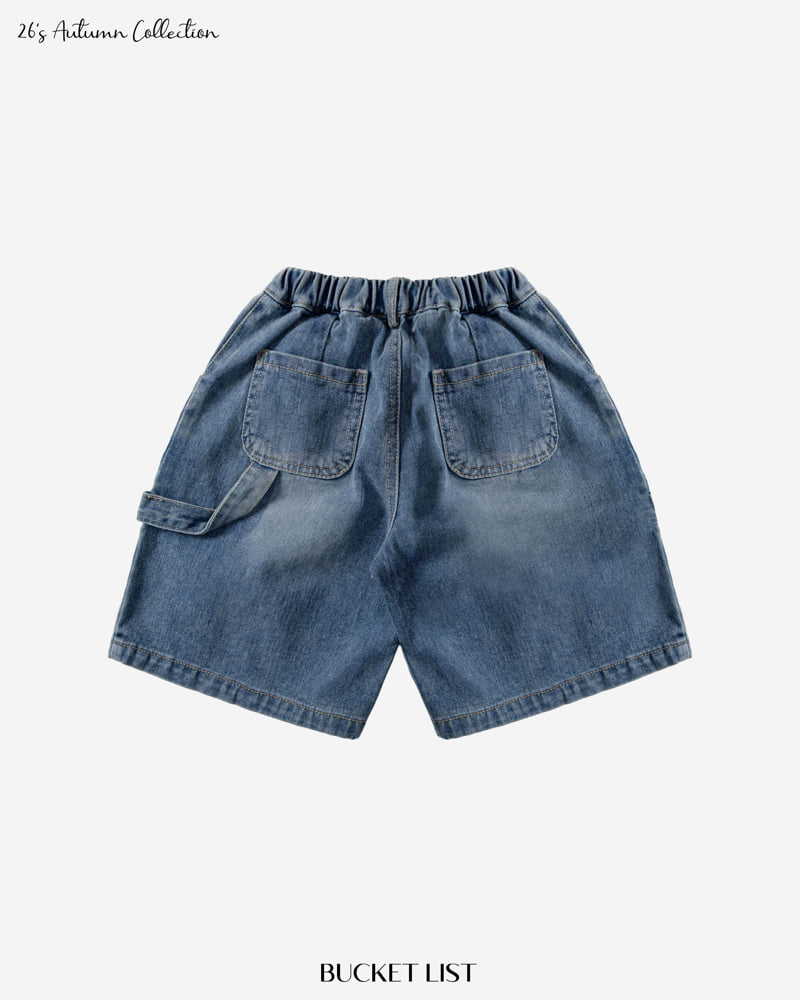 Bucket List - Korean Children Fashion - #prettylittlegirls - 26 Bermuda Denim Pants - 4