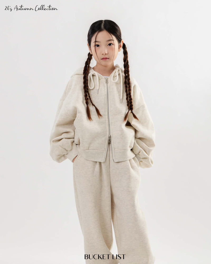 Bucket List - Korean Children Fashion - #childofig - Wide Sweat Pants - 12