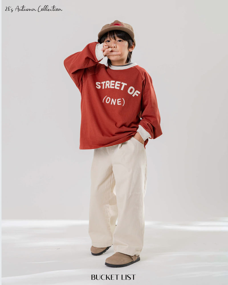 Bucket List - Korean Children Fashion - #childofig - Street Raglan Tee - 10