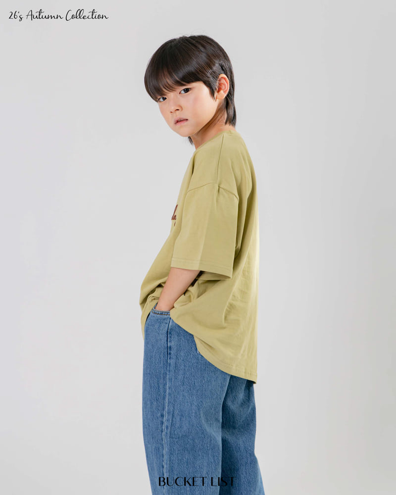 Bucket List - Korean Children Fashion - #childofig - Solid Denim Pants - 10