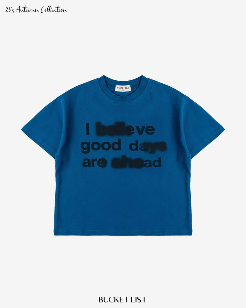 Bucket List - Korean Children Fashion - #childrensboutique - Half Tone Short Sleeved Tee - 2