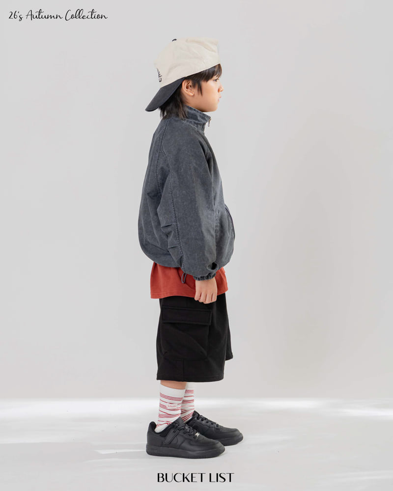 Bucket List - Korean Children Fashion - #childrensboutique - Embo Cargo Bermuda Pants - 8