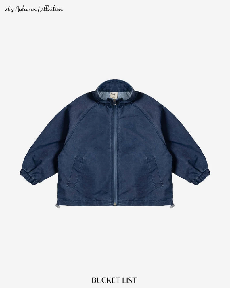 Bucket List - Korean Children Fashion - #childrensboutique - Dying Windbreaker - 3